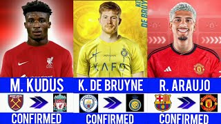 🚨 All Confirmed Transfer News Today🚶Latest Targets Signings amp Rumors [upl. by Calmas289]