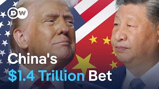 China braces for potential Trump trade war  DW News [upl. by Adahsar]