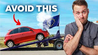 Europe Car Rental Mistakes That Will RUIN Your Trip Driving in Europe [upl. by Drawde]