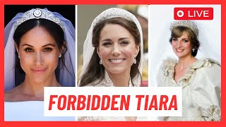 Why Kate Middleton and Meghan Markle Are Forbidden from Wearing Princess Dianas Tiara [upl. by Irrot376]