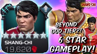 6 Star ShangChi First Gameplay  A BEYOND GOD TIER UTILITY BEAST  Marvel Contest of Champions [upl. by Ansilma]