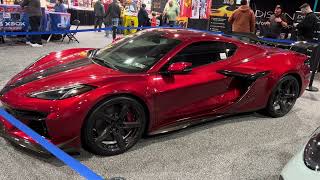 Beautiful Red Mist C8 Corvette Z06 from the Pittsburgh International Car Show ‘24 [upl. by Kcirdes]