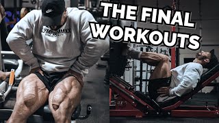 FULL LEG WORKOUT 1 WEEK OUT OLYMPIA [upl. by Matheson266]