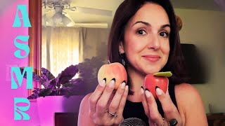 Little Sounds ASMR  REAL vs FAKE Tapping Session Food Edition🥑🍆🥚 [upl. by Aidnyc]