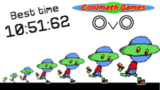 Cool Math Games OvO 144 Any Glitchless WORLD RECORD Speedrun in 105162 Event Submission [upl. by Nesahc723]