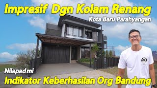 Rumah Mewah Super Keren Gaya Paviliun di Nilapadmi Kota Baru Parahyangan [upl. by Silecara566]