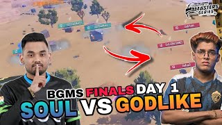 🚀Soul Vs Godlike💛 Last Zone  Soul Chicken  BGMS S2 Day 1 Finals  BGMS Highlights [upl. by Anaz480]