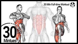 30Min Standing Ab Exercises will Build Sixpack Abs at Incredible Speed [upl. by Larrej541]