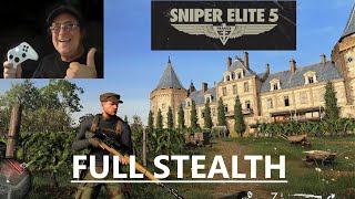 100 NO KILL STEALTH RUN  Occupied Residence Mission 2  Recovering Stolen Antiques Sniper Elite 5 [upl. by Rise]