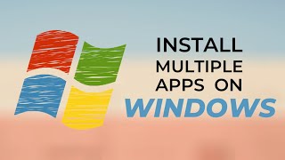 How to Download Multiple Softwares at a time [upl. by Thgiled253]