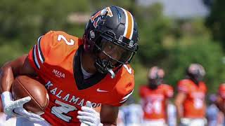 Kalamazoo College Football  DaShawn Meeks 23 [upl. by Buote529]