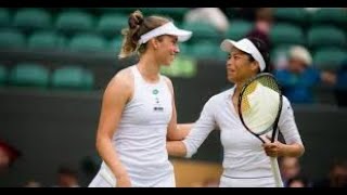 SuWei Hsieh  Elise Mertens vs Kristina Mladenovic  Shuai Zhang  Doubles  US Open 2024 [upl. by Urana]