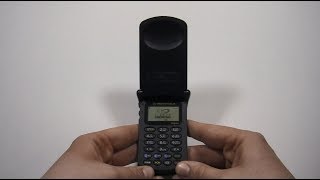 Motorola StarTAC bootanimation phone menu [upl. by Enirhtac728]