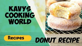 How to makeDonut RecipeSpecial [upl. by Harpp]