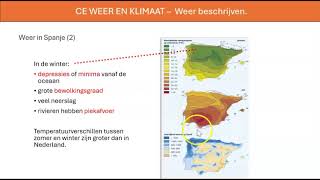 CE Weer en klimaat Lesvideo 1  Weer beschrijven [upl. by Mendy]