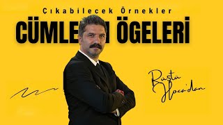 Cümlenin Ögeleri  Çıkabilecek Örnekler  PDF  Rüştü Hoca [upl. by Korwun723]