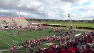 Nicholls Alumni Band Tunnel Fight Song [upl. by Nnairol]