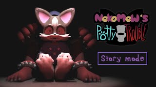 Nekomews Potty Trouble 네코뮤스 포티 트러블  Story mode [upl. by Ninerb]