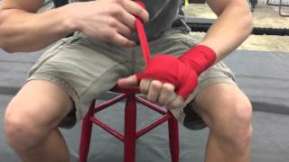 Boxing Handwrap Tutorial [upl. by Drofwarc]