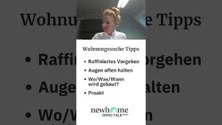 Wohnungssuche Tipps [upl. by Eemyaj]