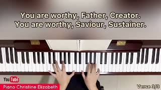 Worthy of Worship with lyrics [upl. by Ettennej]