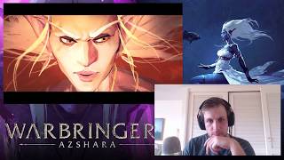 Kiwi REACTS  Warbringers  Azshara Animated Short  World of Warcraft [upl. by Zednanref406]