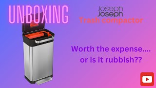 I spent £200 on a bin The Titan Compactor Bin by Joseph amp Joseph A Trash Revolution [upl. by Ylenats748]