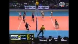 Angeline quotDziquot Gervacio Powerful Quick and Open Attack [upl. by Kcirednek262]