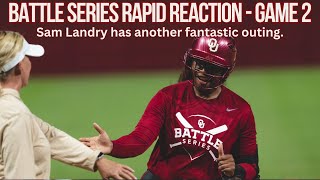 Battle Series Game 2 Rapid Reaction  HOME RUNS GALORE [upl. by Reibaj]