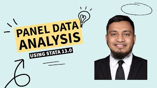 Panel Data Analysis using Stata Software [upl. by Halsy]