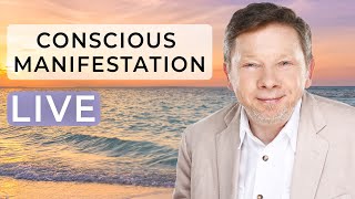 Eckhart Tolles Live Teaching Conscious Manifestation and the CoCreation of a New Earth [upl. by Rizika339]