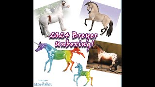 Breyer Horses 2024 New Releases Unboxing  Legend POA Hope amp Love Cossaco [upl. by Roti]