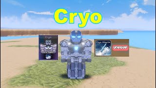 Cryo  Showcase  Cryo Missile  War Machine  Roblox [upl. by Lauralee191]