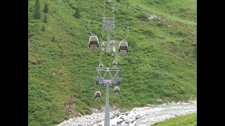 4er Fernerhaus Hintertuxer Gletscher Talfahrt [upl. by Adnalue]