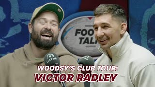 Woodsys Club Tour Aaron Woods amp Victor Radley  Footy Talk League [upl. by Ohploda]