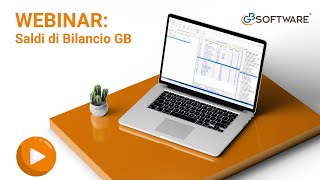 Webinar operativo Saldi Di Bilancio GB  GBsoftware [upl. by Goldberg]