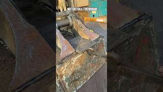 Build a new bucket  the stopper plate welding weldingnewbucket excavatorbucket [upl. by Idnis527]