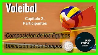 CUÁNTOS JUGADORES TIENE un EQUIPO de VOLEIBOL y DÓNDE se UBICAN [upl. by Gurias]