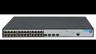 HPE OfficeConnect 1920 24G PoE 370 W Switch JG926A [upl. by Leahci]