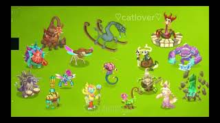 My singing monsters the lost landscapesfloating city full song [upl. by Ahsillek]