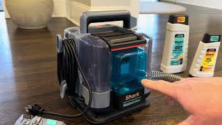 Shark Stain Striker PX202 Spot Cleaner Review [upl. by Aniled]