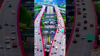 EL LABERINTO DEL VIADUCTO HANGZHOU🛣️ shortsvideo chinatravel shortsviral [upl. by Sacram]