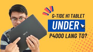 GTiDE H1 Tablet PC  Mura Tablet na under P4k  Unboxing amp In depth Review [upl. by Kari]