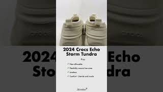 2024 Crocs Echo Storm Tundra Review kixxstar [upl. by Anaitsirk]