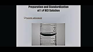 Preparation and standardization of 1N HCl Solution [upl. by Anailuy]