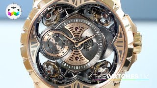 Roger Dubuis Excalibur Quatuor astounding 4 balance wheels timepiece [upl. by Nyrmac]