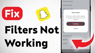 How to Fix Snapchat Filters Not Working Updated [upl. by Norrad]