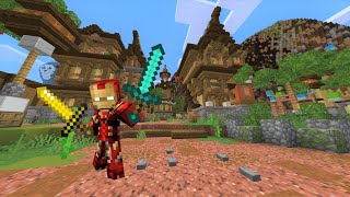 Minecraft survival multiplayer  We try and fight everyone [upl. by Onitsirc]