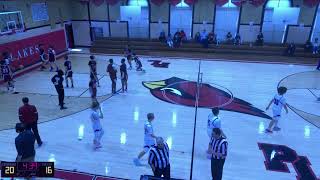 Pompton Lakes High vs WallingtPompton Lakes High vs Wallington High School Boys Freshman Basketball [upl. by Dulsea]