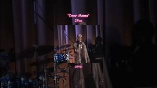 TUPAC SHAKUR DEAR MAMA LIVE 1996 DEARMAMA tupacshakur 1996 liveperformance viralvideos [upl. by Elokkin]